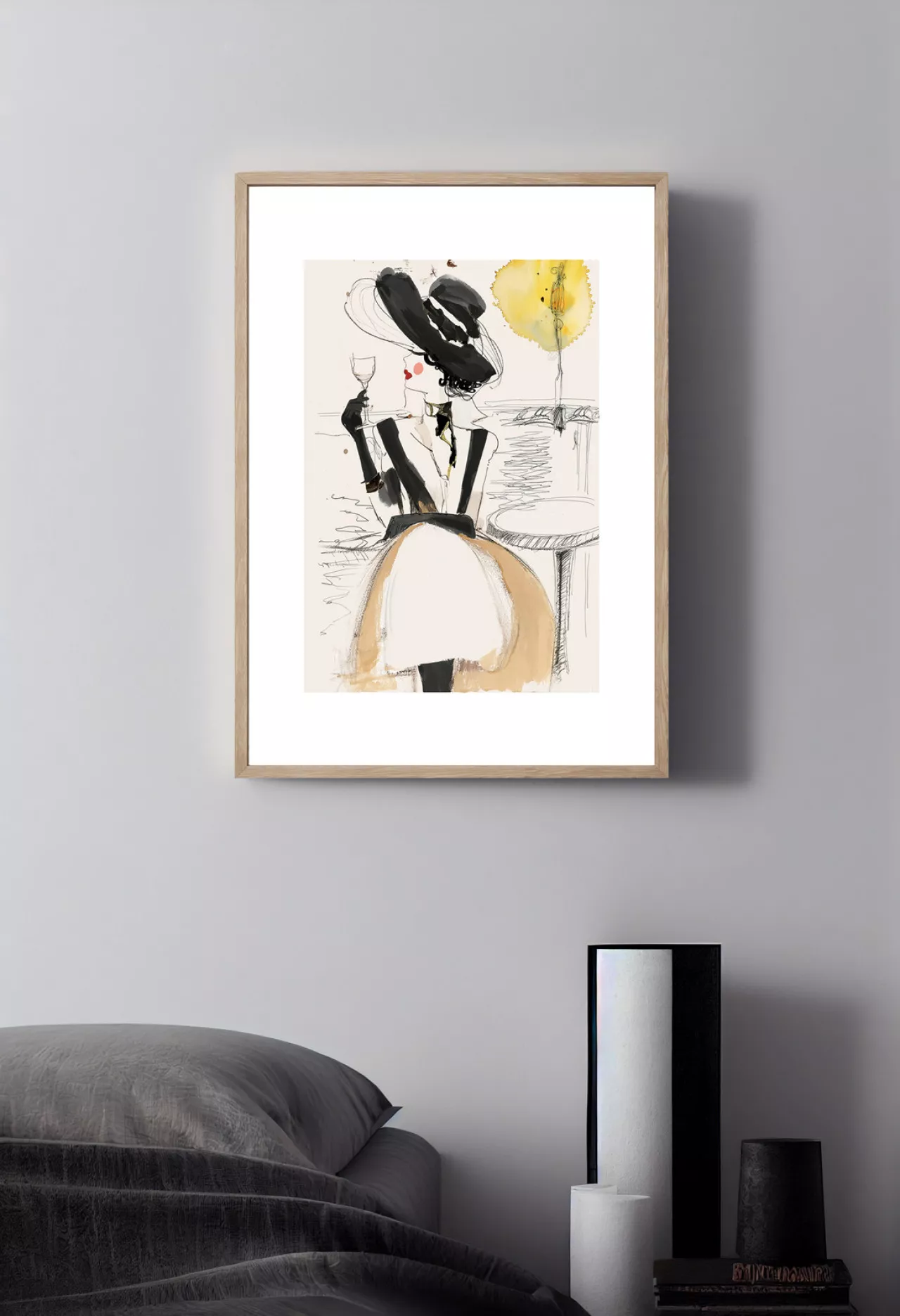 COUCOU | Gerahmter Fine Art Print